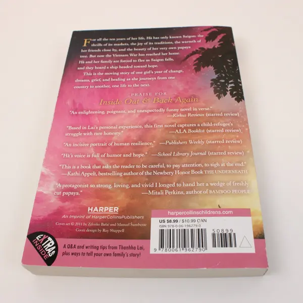 Inside Out and Back Again Thanhha Lai Newbery Honor Novel