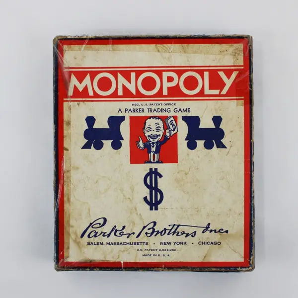 1936 Parker Brothers Monopoly Replacement Pieces Set Original Box