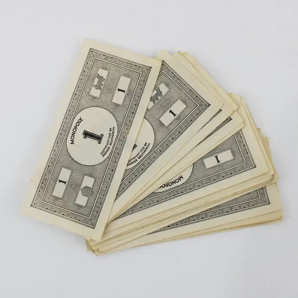 1936 Parker Brothers Monopoly Replacement Pieces Set Original Box