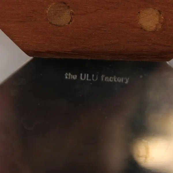 The ULU Factory Ulu Knife Flat Wooden Cutting Board Set