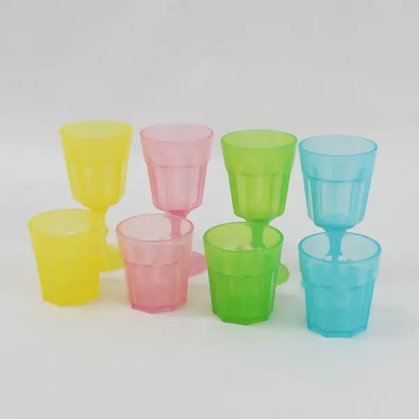 IKEA DUKTIG Child's Pretend Play Cups & Goblets Set 8pc Pastel 