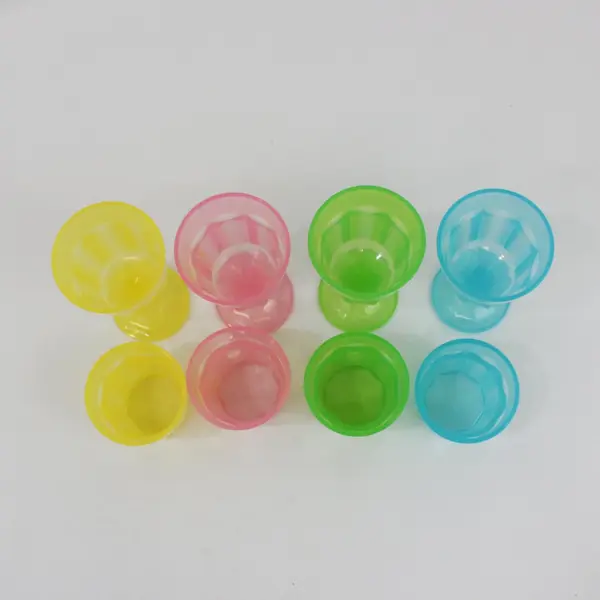 IKEA DUKTIG Child's Pretend Play Cups & Goblets Set 8pc Pastel 