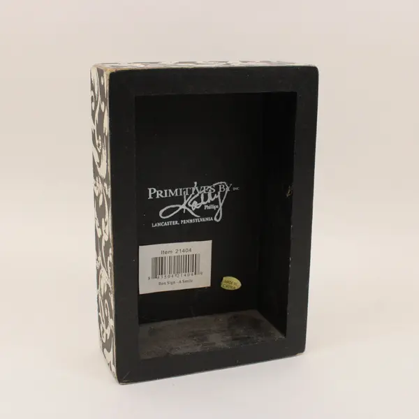 Box Sign - A Smile by Kathy Phillips