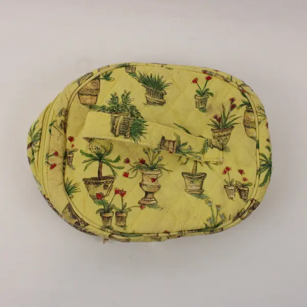 Americana by Sharif Quilted Makeup Bags Set of 2 Decorative Design
