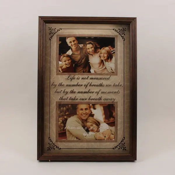 NewView Memorial Collage Frame 2 Photos 6x4 Inspirational Quote