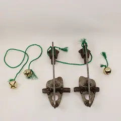 Peok & Snyder Vintage Men's Clamp-On Ice Skates Pre-Owned