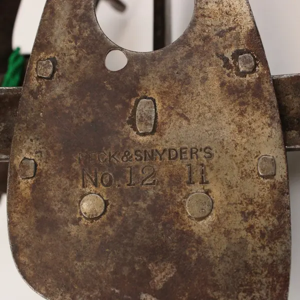 Peok & Snyder Vintage Men's Clamp-On Ice Skates Pre-Owned