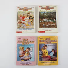 Vintage Lot of 4 The Baby-Sitters Club by Ann M Martin PB Books 1986 - 1989 