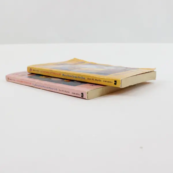Vintage Lot of 4 The Baby-Sitters Club by Ann M Martin PB Books 1986 - 1989 