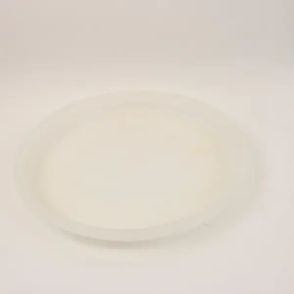 Tupperware Divided Serving Center Tray Blue Base Frosted Lid