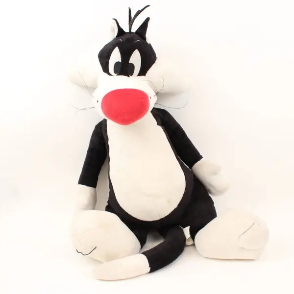 DJ Plush Toys LTD Warner Bros Six Flags Looney Tunes Sylvester Cat Plush
