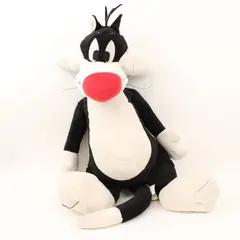DJ Plush Toys LTD Warner Bros Six Flags Looney Tunes Sylvester Cat Plush