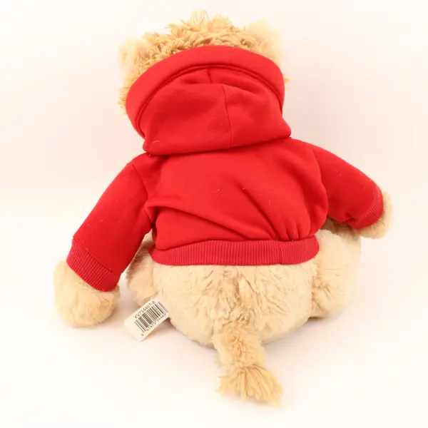Lion Plush Red Sweatshirt LOL Ya Sitting Stuffed Animal