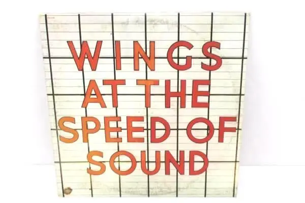 Wings At The Speed Of Sound 12" Vinyl Record  Capitol SW-11525 