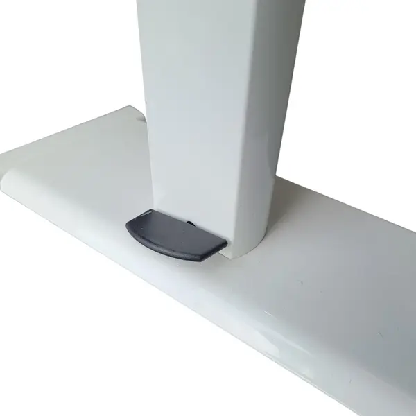 Adjustable Rolling Bedside Laptop Table Tilt Top Tray White - Local Pickup Only