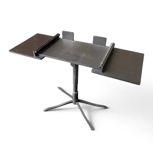 IKEA ALVE Vintage Laptop Table Desk Black Brown Adjustable Height - Local Pickup
