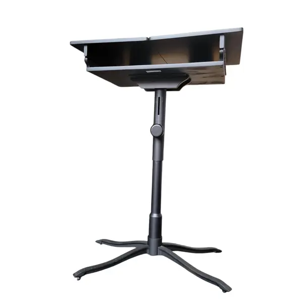 IKEA ALVE Vintage Laptop Table Desk Black Brown Adjustable Height - Local Pickup
