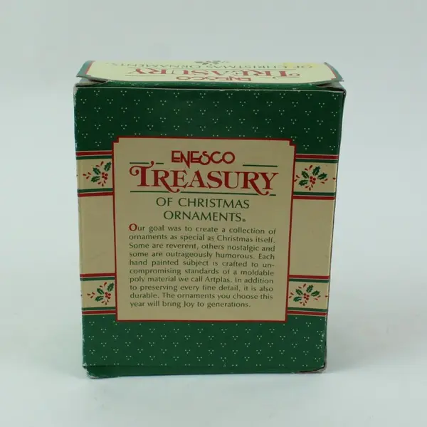Vintage 1991 Enesco Treasury of Christmas Ornaments - "Seven Swans A Swimming"
