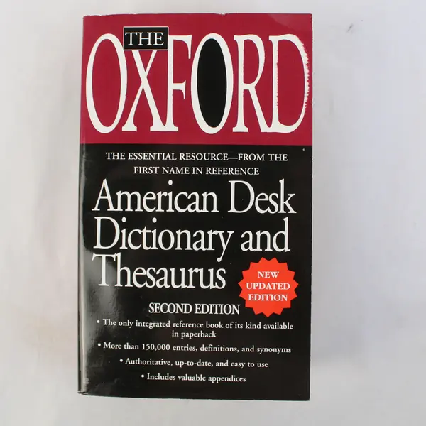 The Oxford American Desk Dictionary and Thesaurus 2nd Edition 2001 PB 