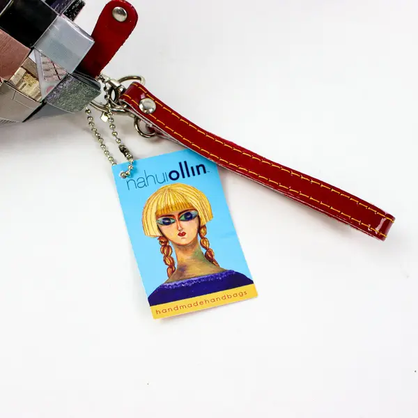 NAHUI OLLIN Candy Wrapper Woven Clutch Purse Handbag