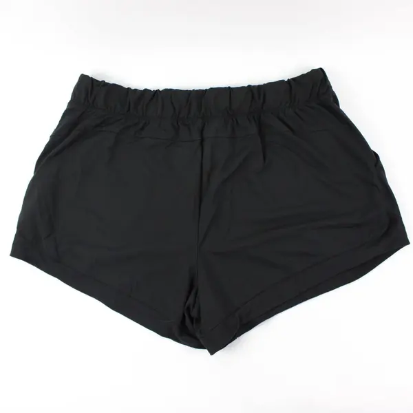 Avia Women's Athletic Shorts Black Elastic Waist Size L/G 12-14