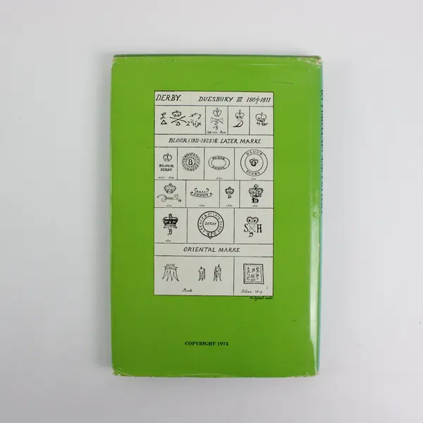 Collector's Handbook to Marks on Porcelain and Pottery 1974 Hardcover DJ