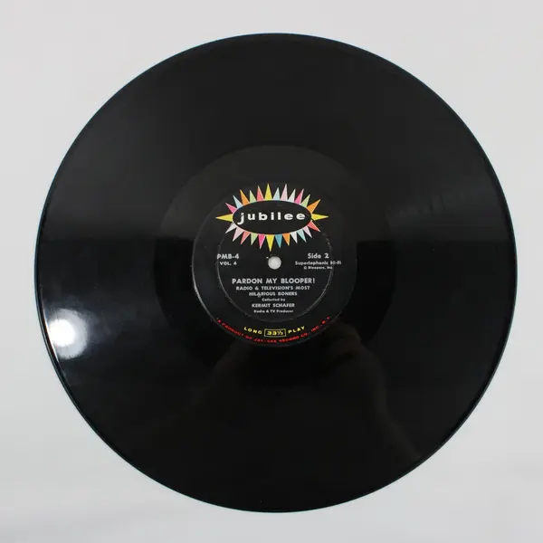 Kermit Schafer Pardon My Blooper Volume 4 Jubilee Comedy 12" Vinyl LP