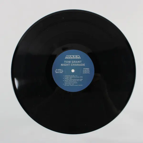 Tom Grant Night Charade Gaia Records 12" LP Vinyl 13-9002-1