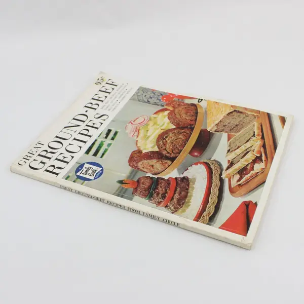 Great Ground-Beef Recipes Family Circle 1966 Vintage Paperback Cookbook