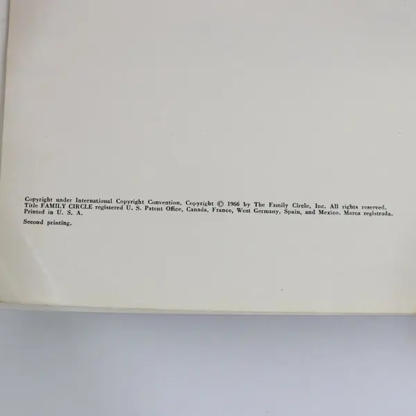Great Ground-Beef Recipes Family Circle 1966 Vintage Paperback Cookbook