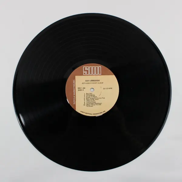 Guy Lombardo 50th Anniversary Album 1977 12" Vinyl Record SMI-1-8D