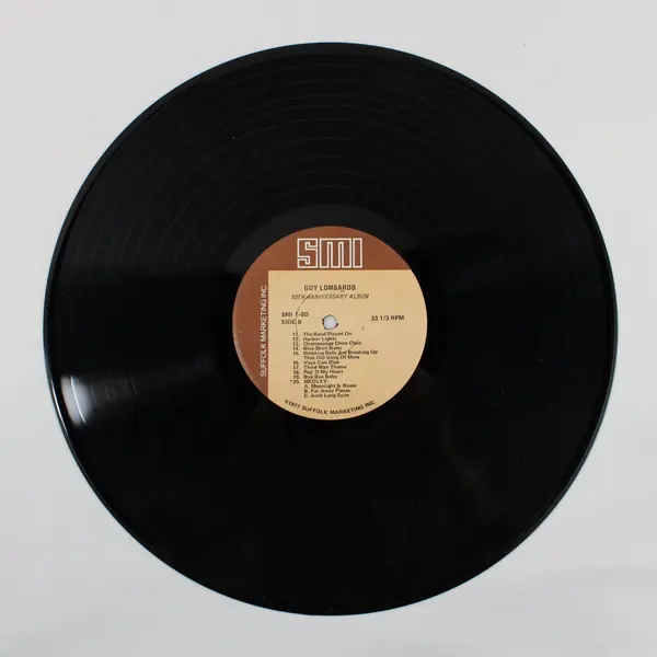 Guy Lombardo 50th Anniversary Album 1977 12" Vinyl Record SMI-1-8D