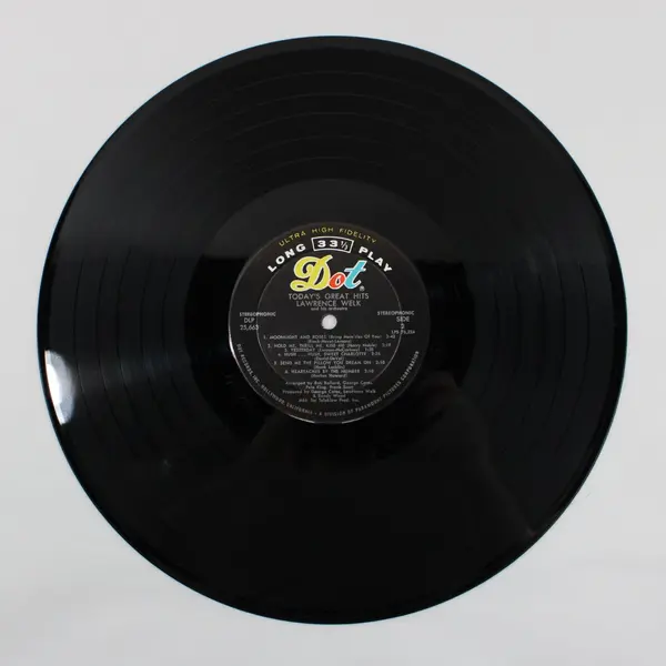 Lawrence Welk Today's Great Hits 12-Inch Vinyl LP Dot Records DLP 25663