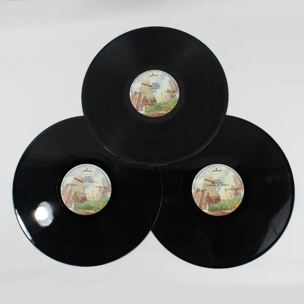 Rush Archives 3-LP 12in Vinyl Compilation Stereo Gray Cover Mercury SRM-3-9200