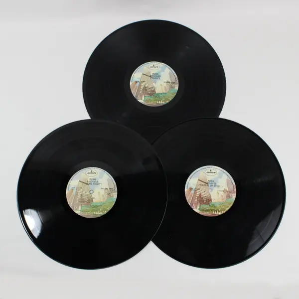 Rush Archives 3-LP 12in Vinyl Compilation Stereo Gray Cover Mercury SRM-3-9200