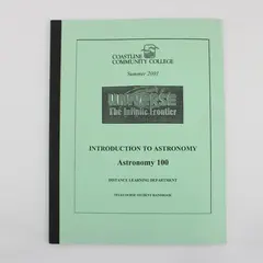 Coastline Community College Intro Astronomy 100 Summer '01 PB Telecourse