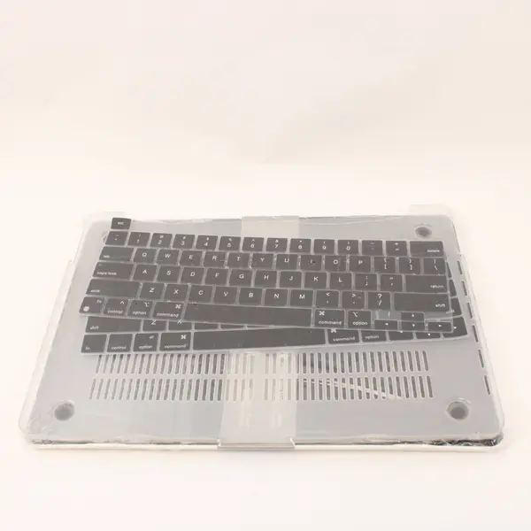 Beige Woven Textured Hard Shell Case for MacBook Pro 13 Inch Sealed