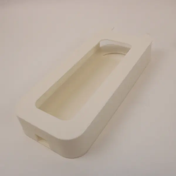 White Under Desk Hidden Drawer Storage Box Organizer