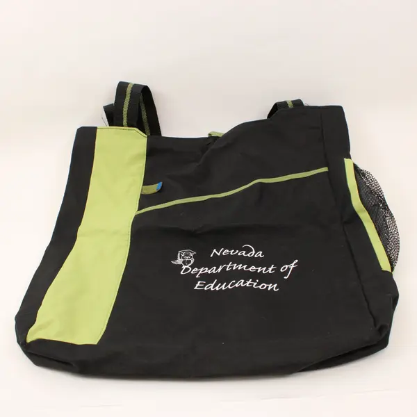 Nevada Department of Education Black Green Tote Bag