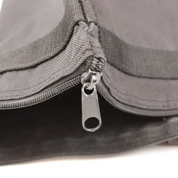 LRP's National Institute Black Zippered Tote Bag White Lettering
