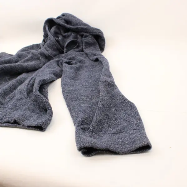 Bass Men's Medium Gray Textured Pullover Hoodie Sweater