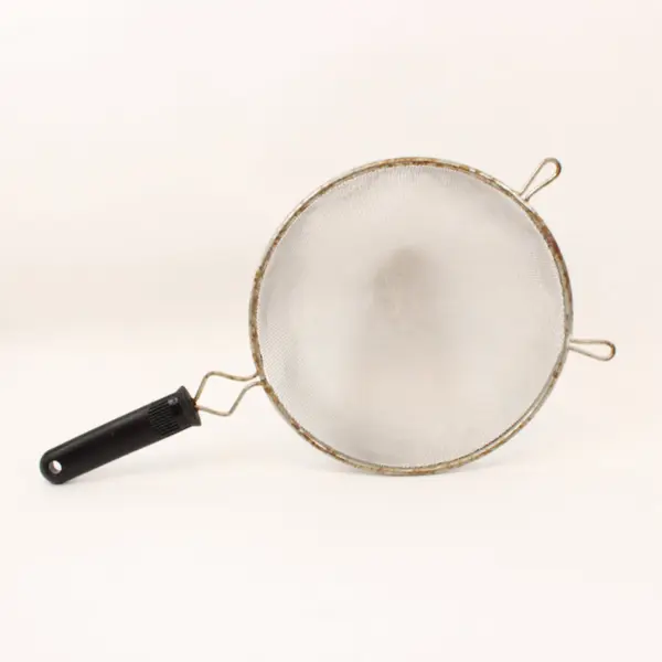 Ekco Metal Mesh Strainer Black Handle Kitchen