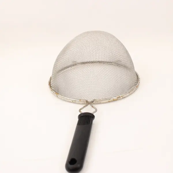 Ekco Metal Mesh Strainer Black Handle Kitchen