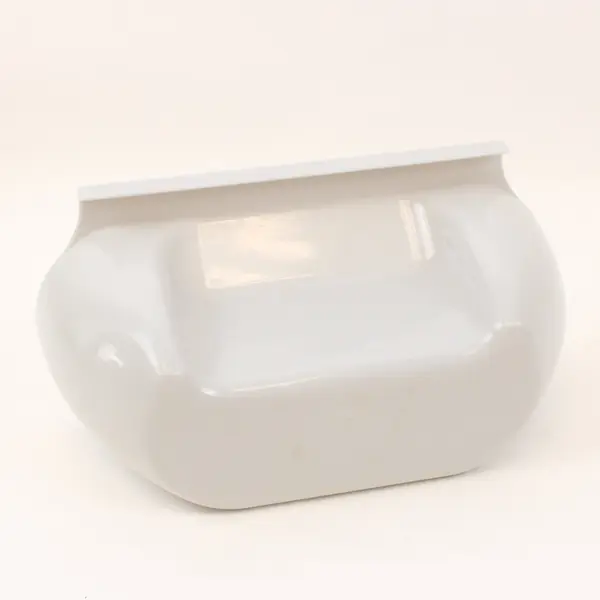 Unbranded White Hanging Kitchen Waste Bin Space-Saving Compact