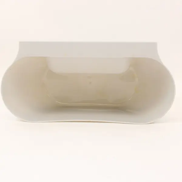 Unbranded White Hanging Kitchen Waste Bin Space-Saving Compact