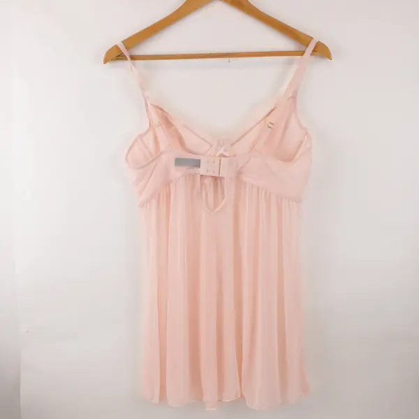 Lot of 3 Women's Babydoll Sleepwear Tops Black Blue Pink Mixed Sizes L XL