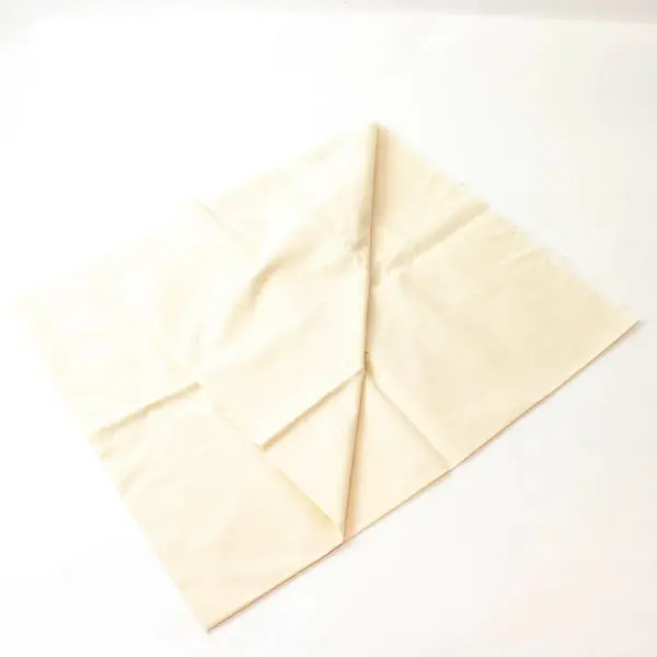 Cream Fabric Scrap 35 x 35 Inch Sewing Quilting Craft Material