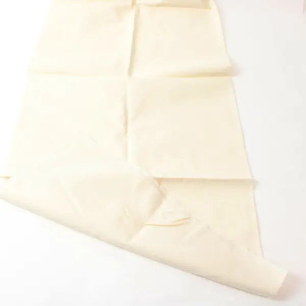 Cream Fabric Scrap 35 x 35 Inch Sewing Quilting Craft Material