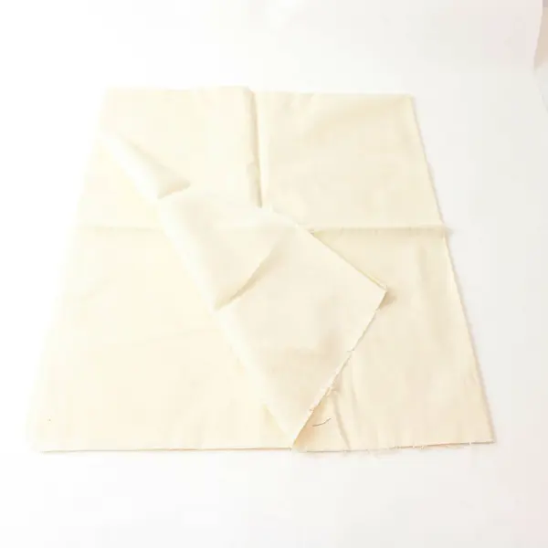 Cream Fabric Scrap 35 x 35 Inch Sewing Quilting Craft Material