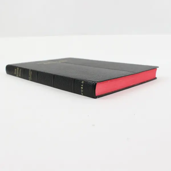 Vintage New Testament & Psalms Bible KJV Red Letter Black Softcover 